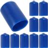 BESTYASH Accessori per Biliardo 10 Pezzi Copertura in Gomma per Punta Stecca da Biliardo Protezione Antiscivolo Facile da Usare Design Minimalista