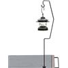 Generic Supporto per lanterna per esterni | Resistente alle intemperie pieghevole | Gancio per bastone da esterno | Adatto per cortile, terrazza, giardino, camper, caccia, escursionismo, arrampicata