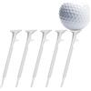 Generic Tee Da Golf Miglioratore Precisione Ibridi Legni | 5 Pezzi Tee Golf Lunghe per Campo Angolate a 18 Gradi Per Principianti E Professionisti Uso Interno Esterno Quotidiano