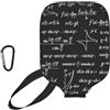InOmak Modelli e calcoli matematici, Custodia Sportiva per Racchetta da Pickleball; Compatibile con Tutte Le Forme e Dimensioni di Racchetta.