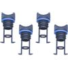 APGLSXY Scupper Plug di ricambio per kayak Trip Prep, tappo di scarico in nylon da 19 mm con maniglia, corpo a costine e labbro di tenuta
