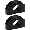 Briny River Bullseye Passacavi 55 x 30 mm per yacht, barche a vela e barche da pesca, diametro massimo 17 mm, 2 pezzi