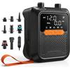 Aurethryon Pompa elettrica da 20 PSI, pompa ad aria portatile ad alta pressione per SUP con connettore per auto da 12 V CC, gonfiaggio a doppio stadio e spegnimento automatico per kayak, tende, barche