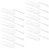 UKCOCO 12 Set Kit di Ricambio Adattatore Spina per Palla Gonfiabile in Pp Bianco Supporto per Forza del Core, Facile Installazione per Esercizi di Equilibrio e Studi Fitness