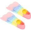 ULTECHNOVO Pinne da Nuoto in Silicone Leggero e Portatile, Taglia Xs30-32, per Piscina e Mare, Pinne Corte per Allenamento e Snorkeling