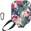 InOmak Protea Paradise Stampato, Custodia Sportiva per Racchetta da Pickleball; Compatibile con Tutte Le Forme e Dimensioni di Racchetta.