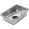 Mealoodiousmusea Lavandino da campeggio in acciaio inox per esterni per garage pesca barbecue