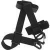 Luxshiny Spallacci e Design Allargato Spesso per Zaino da Trekking Nero con Fibbia di Sgancio Rapido Adatti a Sistemi Zaino Principali e Ausiliari per Campeggio