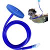 Generic Snorkel Da Nuoto 449,5 cm Portatile Full Dry con Testa Galleggiante