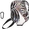 InOmak Zebra Carina, Custodia Sportiva per Racchetta da Pickleball; Compatibile con Tutte Le Forme e Dimensioni di Racchetta.