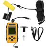 LIYJTK Display LCD con sensore Sonar per ecoscandaglio cablato in plastica TL88E per Gli Appassionati di Pesca