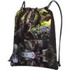 YYHHAOFA Zaino con cerniera e coulisse con stampa di orso animale, impermeabile, da viaggio, con tasca frontale e organizer interno