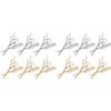 GALPADA 2 Set Elegante Spilla Da Parrucchiere Spilla Da Stilista in Lega Di Zinco Per E Accessori Per Feste 6 Pezzi * 2