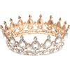 FRCOLOR Tiara vintage con strass e strass