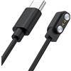 Tobfit Cavo di ricarica USB C per Skg Letsfit Cubitt Yamay Willful Fitpolo Tozo Wyze Umidigi Blackview, cavo di ricarica USB per Umidigi Uwatch 3S 3 2 2S, SW021/SW023/SW025/ID205L/ID216 (USB C 100 cm)