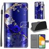 KENHONER Custodia per Samsung Galaxy A33 5G, Farfalla | Portafoglio Pelle PU, Magnetica, Resistente Agli Urti, Scomparto Carte Credito, Pieghevole, Flip Libro, Motivo