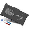 DMKAOLLK Batteria 920070-855 TF03XL per computer portatile HP Pavilion 15-CC 15-CD 14-BF 15-CC0XX 15-CC1XX 15-CD0XX 15-CC123CL 15-CC561ST 15-CC154CL 15-CC184CL 15-CD075NR 15-CD075NR 7-AR05 0WM 14-BF050WM