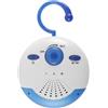 Orivin Radio da doccia impermeabile Mini radio FM portatile con altoparlante e antenna integrati Batteria a lunga durata per bagno Cucina Esterno