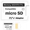 Medrialife SD2vita - Adattatore scheda di memoria per PS Vita Ps Vita Micro SD convertitore PSV1000 2000Memory per PSVITA 1000/2000 3.60 HENkaku Enso System