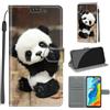 KENHONER Custodia per Huawei P30 Lite, panda | Portafoglio Pelle PU, Magnetica, Resistente Agli Urti, Scomparto Carte Credito, Pieghevole, Flip Libro, Motivo