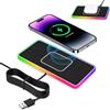 Nimbust Caricatore Wireless Auto 15W, Tappetino Ricarica Wireless Antiscivolo, Caricabatterie Senza Fili Auto con USB 1m, Ricarica Rapida Qi per Smartphone iPhone Samsung, Accessori Auto