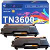 Tito-Express EcoSerie TN-3600XL TN-3600 con chip compatibile con Brother TN3600XL TN3600 TN 3600XL MFC-L5710DW MFC-L5710DN HL-L6210DW DCP-L5510DW MFC-L6910DN HL-L5210DN MFC-L6710DW HL-L5215DN HL-L6. 410DN nero. Confezione