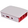 Raspberry Pi Raspberry 9098132 - Scatola per PC, colore: rosso/bianco