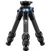 SIRUI Mini Treppiede Carbonio AM-223L, Treppiede da Viaggio per Fotocamera con Base Livellante, Treppiede per Videocamera, DSLR, Carico Massimo 15kg, Altezza Massima 36cm, Altezza Piegata 23cm