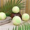 French Tendance - Bomboletta da bagno in schiuma - Rilassamento Rilassante - Regalo donna - Benessere - Profumo di ananas - Bicolore - 1 x 120 gr - Atmosfera Aromatherapie