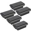BONKZEBU Custodia Universale per Batteria di Alta Classe per Controller 360, Copertura Antiabrasione per Uso Prolungato, 5 Pezzi per gli Appassionati di Giochi (#2)