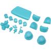 BONKZEBU Pulsanti Sostitutivi per Controller Qualità Premium Impugnatura Comoda 16 Pezzi per Personalizzazione del Gamepad (Azzurro)