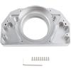 Auratrove Adattatore alloggiamento cuscinetto per Logitech per volante G25 G27 G29 Sim Racing Modding Parti di dissipazione del calore nero 17,5 cm (argento)