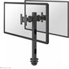 Neomounts FPMA-D050DBLACK Braccio per monitor 10-30 (FPMA-D050DBLACK, Dual Desk - Monitor Arm [back to back] [Grommet], 2 x 10-30, Max 10kg/Monitor, VESA 75x75 100x100, Full motion, Warranty: 60M) [FPMA-D050DBLACK]