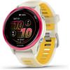 Garmin Forerunner 570 - 42mm Raspberry Aluminum con cinturino Translucent Bone/Mango Band (010-02970-02)