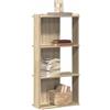 Generico Libreria 3 Ripiani Rovere Sonoma 60x30x120 cm Legno Multistrato,Scaffalature,Librerie-860267