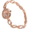 WRITWAA Orologio da Polso Digitale Donna in Lega Oro Quarzo