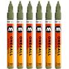 Molotow ONE4ALL 127hs # 225 marcatore, confezione da pezzi, 2 mm 2 mm amazonas hell, 6 pezzi