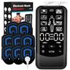 Yeecka 3 In 1 TENS/EMS/MSG Elettrostimolatore Muscolare, 8 elettrodi Elettrostimolatore con 24 Programmi, 30 livelli di intensità, per Alleviare il dolore, Stimolare i muscoli e massaggiare
