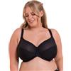 Curvy Kate Reggiseno a Balconcino da Donna a Coppa Piena, Nero, 4G