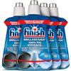 Finish Brillantante, Additivo Lavastoviglie, Confezione da 4 Brillasciuga da 250 ml