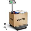 VEVOR Bilancia Digitale Industriale Portata 300 kg Elevata Precisione 50 g, Bilancia Industriale per Carichi Pesanti con KG, Tara, Calcolatrice, Adatta per Bagagli, Spedizione, Pacchi