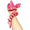 PLUSHCEWT 1 pezzo di Axolotl stampato 3D con ali, figure di drago articolati mobili, modello di animale fantasia, da collezione, come decorazione da scrivania o giocattolo (le sfumature di colore sono