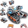 INSOON Kit di costruzione carro armato con luce, telecomando tramite app, veicolo a catena, robot, slitta, mattoncini da costruzione, giocattolo, regalo per ragazzi e ragazze dai 6 ai 12 anni in su