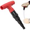Generico Strumento Smerigliatore per Tubi in Rame | Utensile Per Smussatura Interna Tubi | Utensile 4-in-1 Multistrato Interno Adattabile 15-32 Mm Tagliatubi Girevole A Cricchetto Di Precisione Per Calibrazion