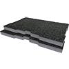 Shadow Foam Milwaukee Packout - Valigetta porta attrezzi, inserti in schiuma, 30 mm, colore: Grigio