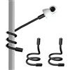 ROKOLOOM Supporto universale per fotocamera Eufy, Arlo, Ring Stick Up Cam/Pro (Battery), Reolink, supporto per baby monitor compatibile con altri baby monitor con fori per le viti da 1/4 (6,35 mm) (2 pezzi)