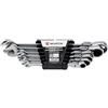 Wuerth Würth - Chiave combinata a cricchetto, flessibile, 6 pezzi Set da 8,10,12,13,17 e 19 mm con snodo 180° per lavori flessibili.
