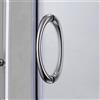 BZJPRFC Coppia Di Maniglie For Porte In Vetro For Doccia Da Bagno Con Pomello In Plastica, Parti Di Ricambio For Box Doccia, Centri Foro-foro Da 145 Mm