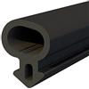 DQ-PP S-232 Panorama guarnizione per finestre, colore nero, 30 m, in gomma, per finestre in PVC, per profili in alluminio, per porte