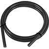 DMiotech 5mm ID 7mm OD 10 Piedi Silicone Tubo Nero Industriale Silicone Tubazione per Acqua Aria Pompa